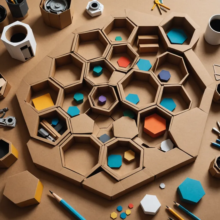 Как сделать шестиугольник из картона: Гексагон, который удивит вас своей простотой и универсальностью